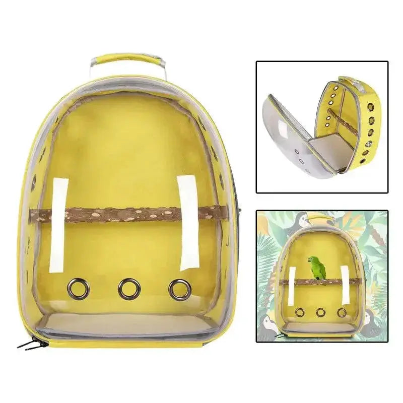 Birds Carrier Backpack Versatile Outdoor Pet Travel Bag