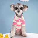 Dog Polo Shirt: Stylish Summer Clothing for Dogs and Cats