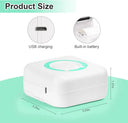 Pocket Bluetooth 1 Roll Paper Thermal Printer Wireless For Android iOS On The Go