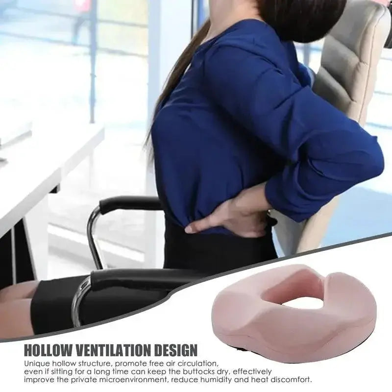 Ergonomic Memory Foam U Shaped Office Chair Cushion