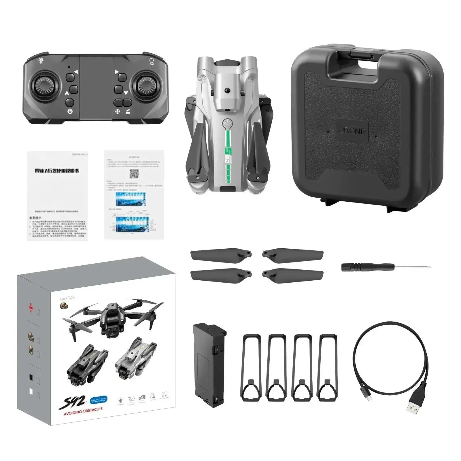 Foldable Mini RC Drone With 4K Camera And WiFi Control