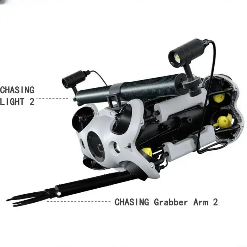 4K Underwater Drone with Robotic Arm Ai Vision Lock 360 Omnidirectional Movement 100m Diving Underwater Rov