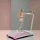 Foldable Electric Treadmill 2.5HP Portable LED Display Home Gym