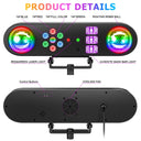 Mini 5IN1 RGB LED Stage Light With Remote Control