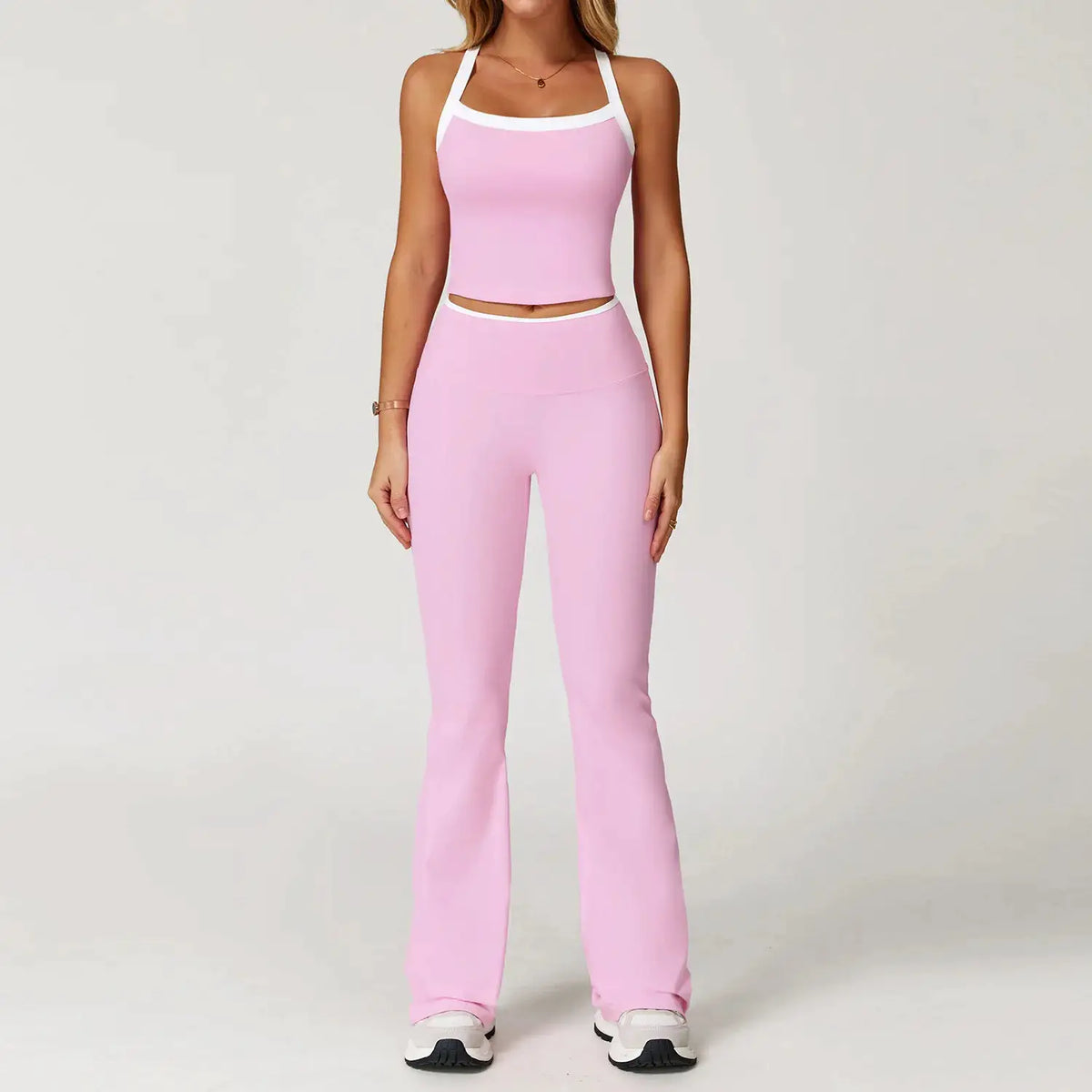 Women's High Waist Flared Yoga Set — product view 11