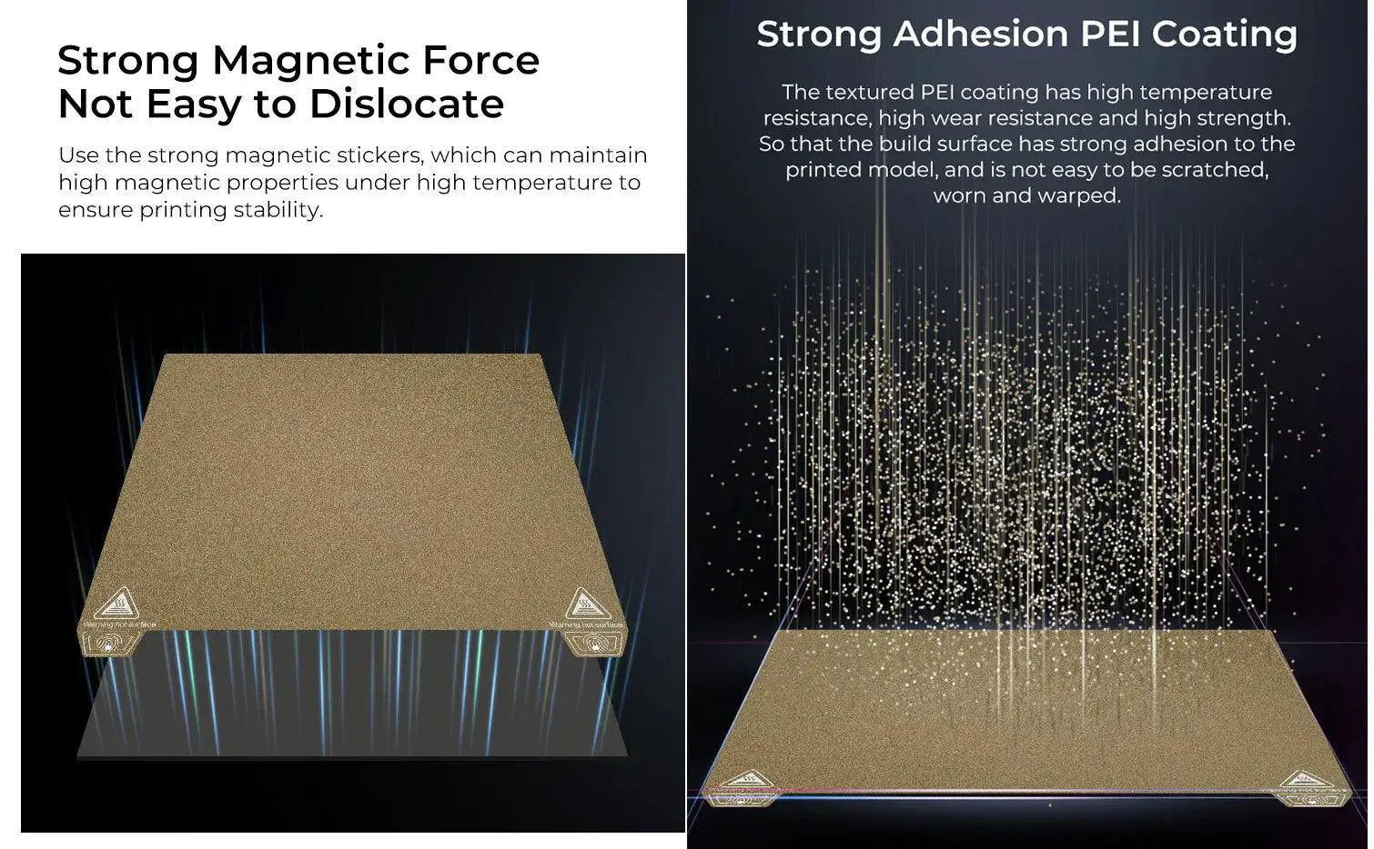Creality Magnetic Build Plate for Superior Print Adhesion