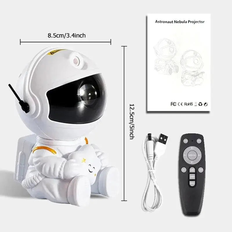 Astronaut Galaxy Star Projector Starry Night Light Lamp