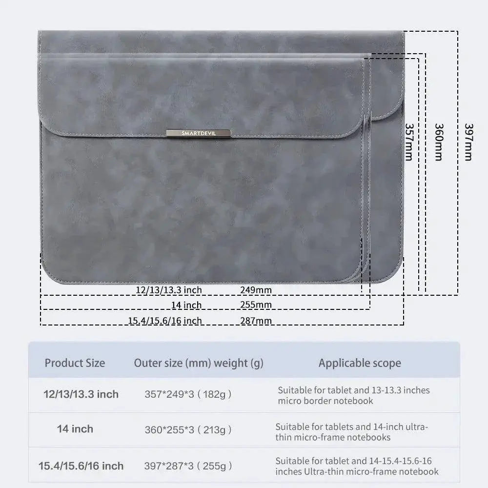 SmartDevil Protective Laptop Sleeve Microfiber Case MacBook