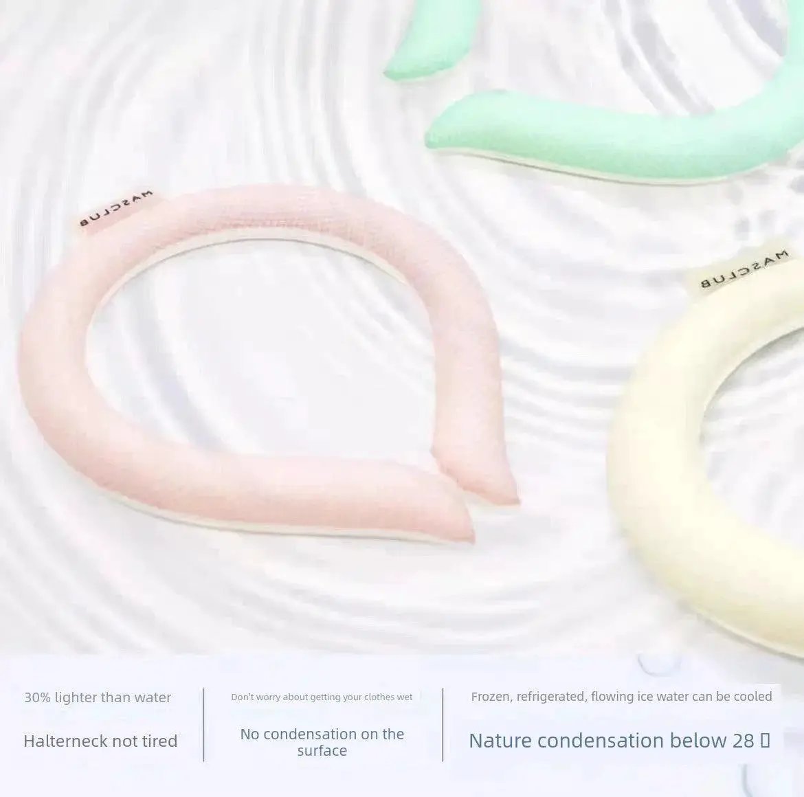 Japanese Masclub Summer Cooling Ice Neck Ring Collar
