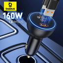 Baseus Car Charger for iPhone and Laptop