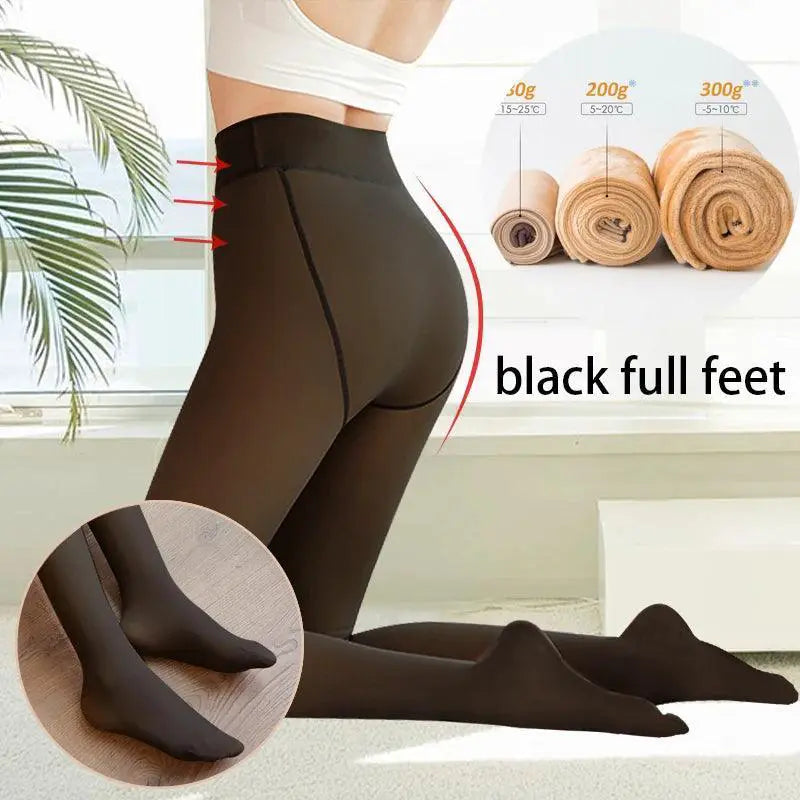 Winter Thermal Leggings Cozy Stockings For Chilly Days