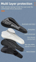 Gel Foam Bike Seat Cover for Riders