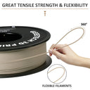 Wood PLA Filament for Decorative Prints