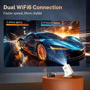 Auto Focus Projector Native , Android Video Decoding, Portable