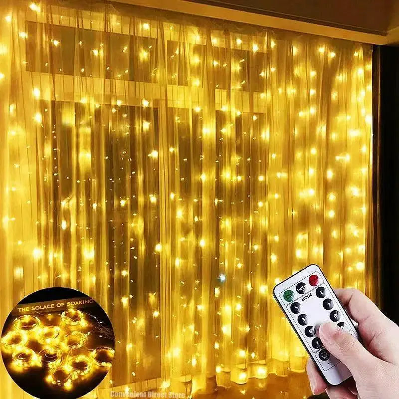 Magical Remote Controlled LED Fairy String Lights Decor