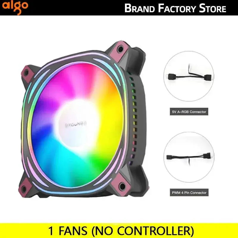 Aigo Z12 RGB PC Cooling Fan for Enhanced Gaming Performance