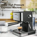 Semi-Automatic Espresso Machine, Single And Double Cup