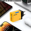 5 Ports Usb C Qc3.0 Charger Fast Charge Adapter