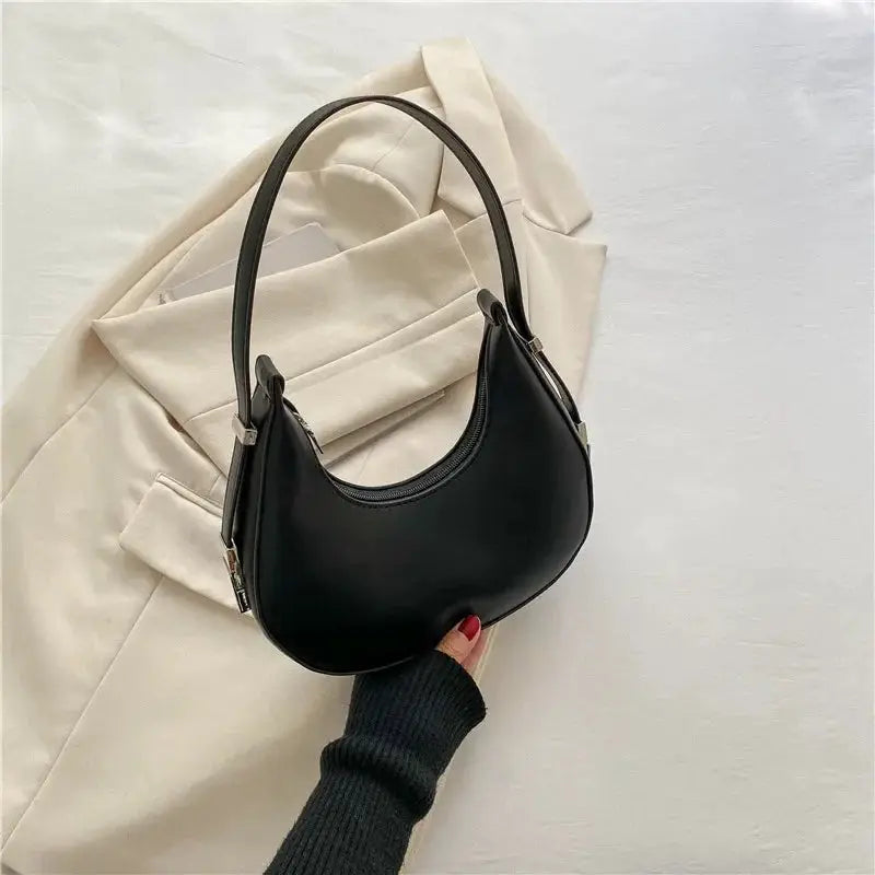 Underarm Tote Bags For Women Luxury Half Moon Hobo Bag