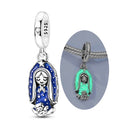 Sterling Silver Charm Bead Pendant