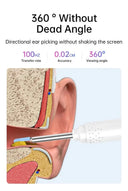 Ear Wax Endoscope for Safe Home Cleaning