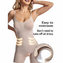 Seamless Compression Bodysuit for Tummy Control & Lift