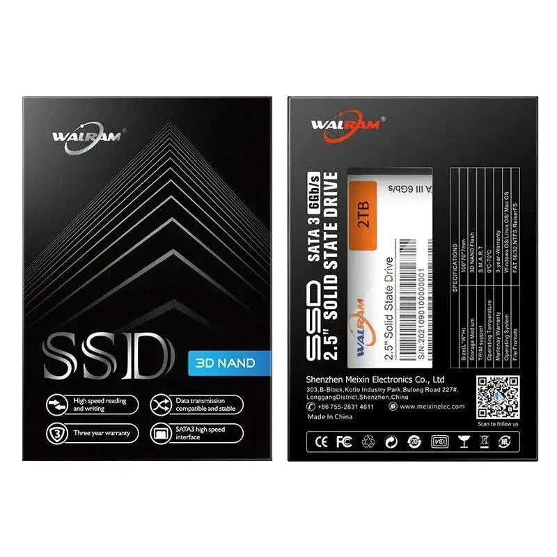 WALRAM SSD High Speed Storage Solution Wide Compatibility