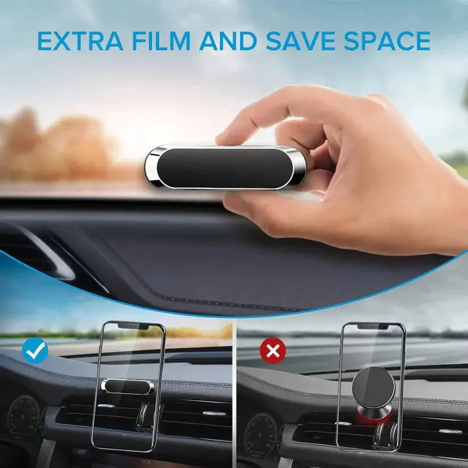 Magnetic Car Phone Mount Universal Holder For Safe Driving