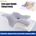 2 In 1 Memory Foam Cervical Pillow For Neck Pain Support