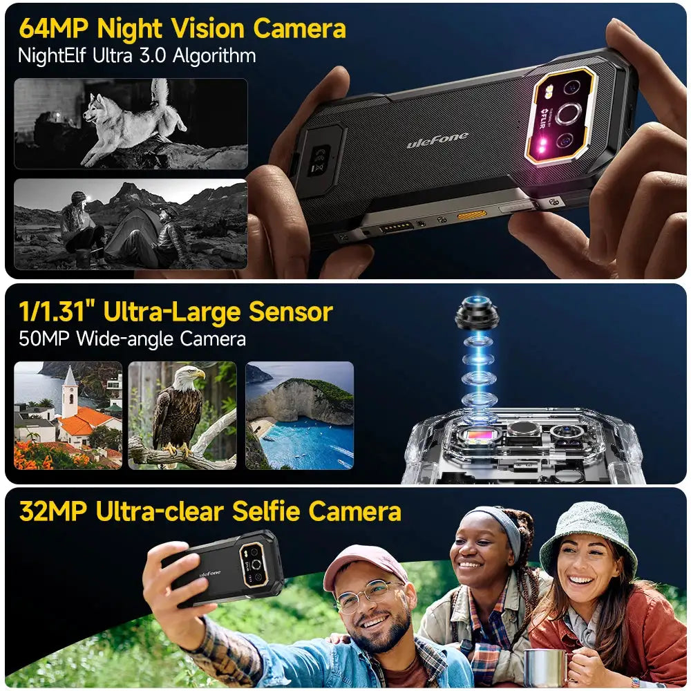 Ulefone Armor Pro Plus Thermal Phone — product view 5