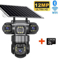 12MP Solar Outdoor Camera for Homes