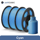 ANYCUBIC 3D Printer PLA Filament Multicolor 1.75mm 3kg Plastic Rubber Consumables Material For FDM 3D Printer Kobra