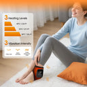 Heating Foot Massager Electric Vibration Relaxation Ankle Massager Warm Ankle Brace Joint Sprain Support Ankle Protection