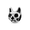Cat Collection Silver Charm Bead