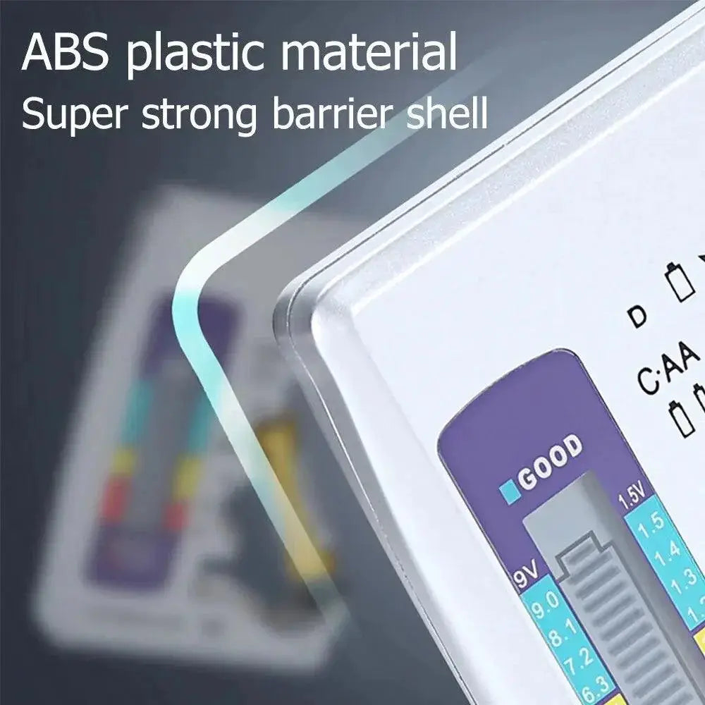 Digital Battery Tester With LCD Display Capacity Check Tool