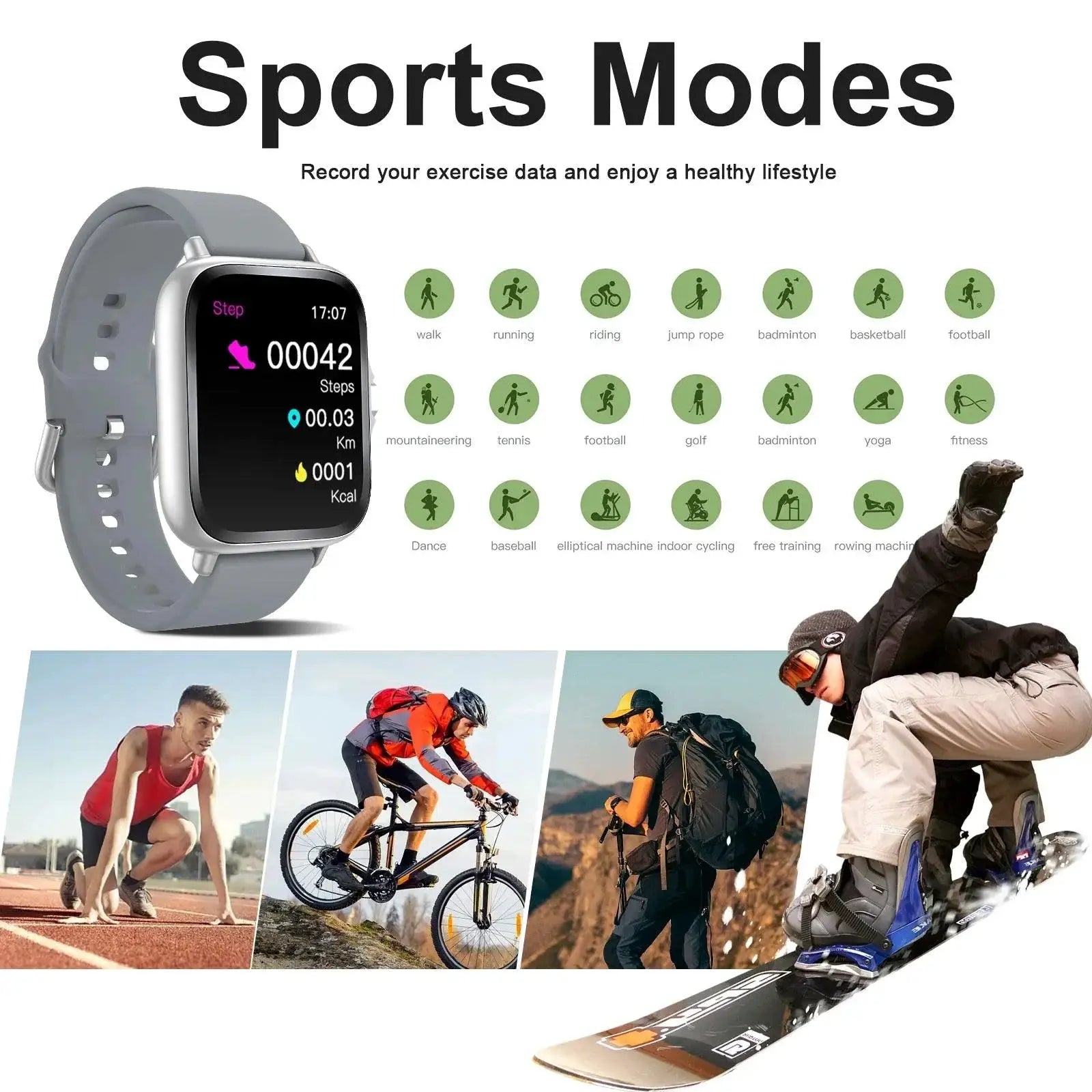 Smart Wireless Calling Watch With Fitness Tracking Pro