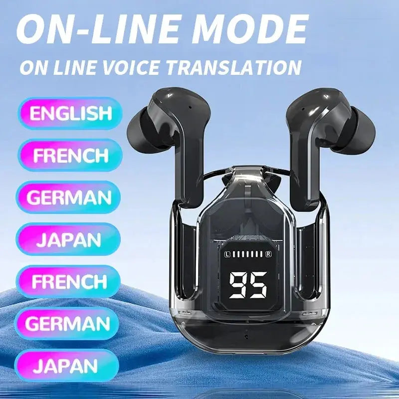GREATWALL AI Translator Earbuds Wireless 144 Languages
