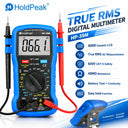 True RMS Digital Multimeter Counts Auto Range Voltage Tester AC