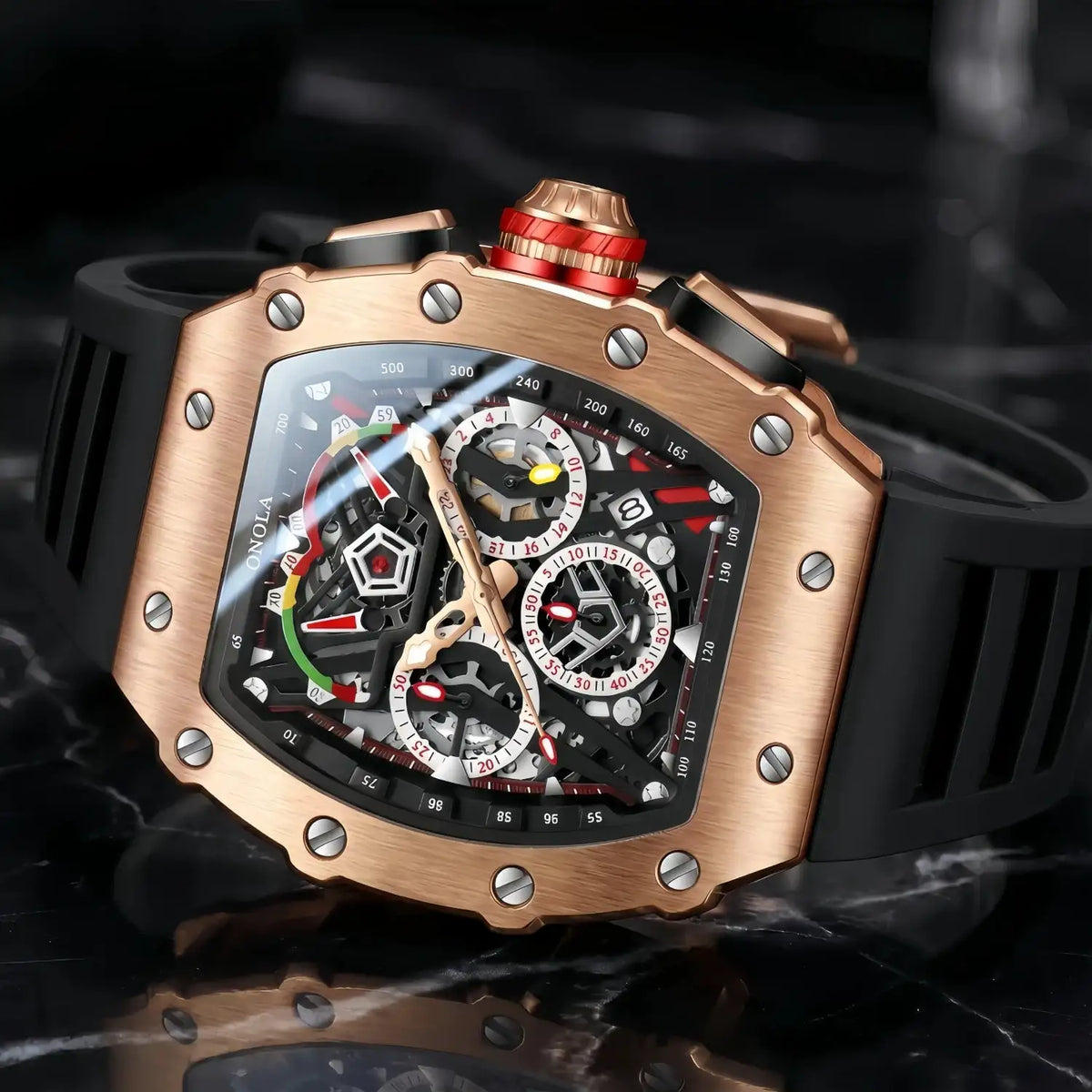 Onola Luminous Dial Chronograph Men's Watch — product image 4