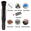 Wood 7 Strings Portable Guzheng for Beginners and Professionals