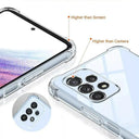 Clear Shockproof Phone Case for Galaxy