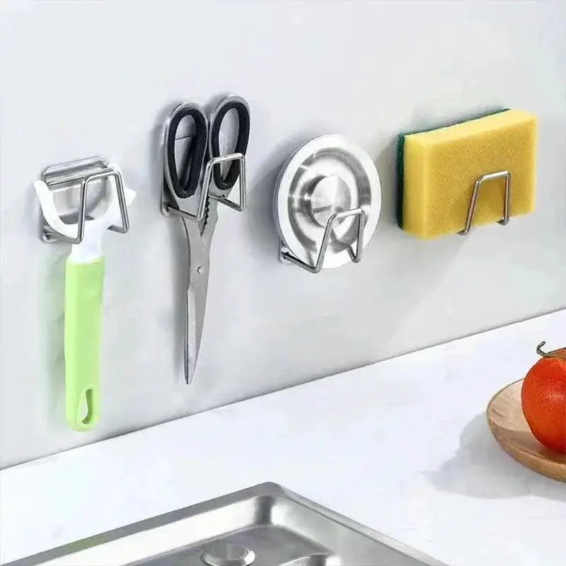 Stainless Steel Sink Sponge Holder For Kitchen And Bath