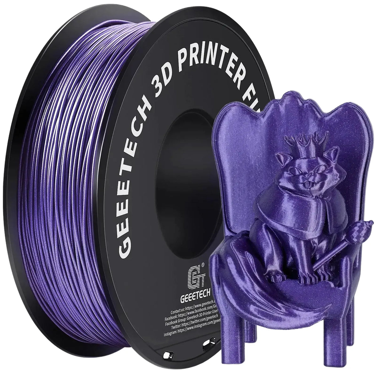 Sparkly PLA Filament - High Strength — product view 1