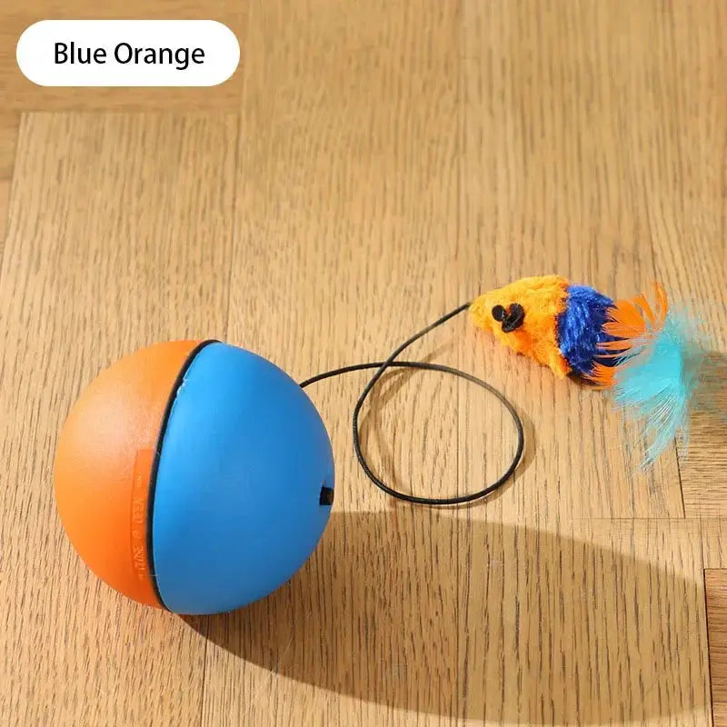 Kimpets Cat Toys Mouse Teaser Ball Electric Moving Toy