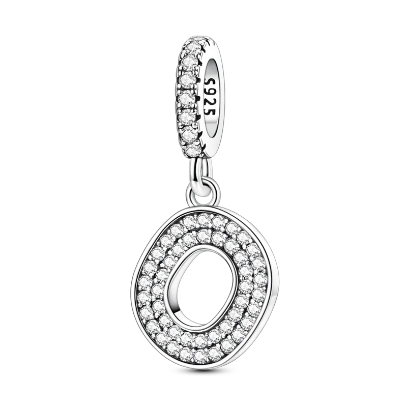 A-z Alphabet Charm Bead Sterling