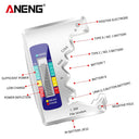 ANENG Universal Battery Tester - LCD Display Tool for Volt Capacity