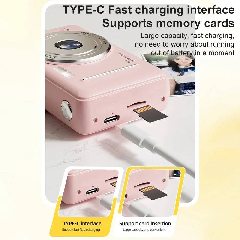 4K IPS Digital Photo Camera