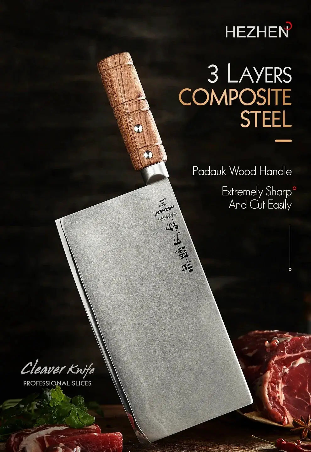 Precise Slicing Knife for Chefs at Home — product view 10