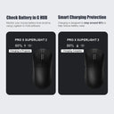 Dual USB Wireless Mouse Charging Dock