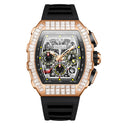 Onola Men Automatic Tonneau Watch